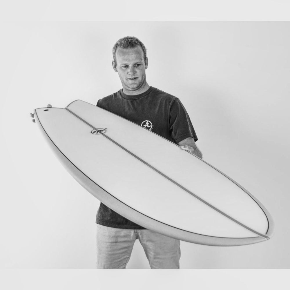 Aloha Keel Twin 6'4 PU Blue - Futures – Surf Ontario
