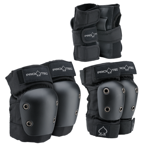 Protective Gear (Skate) - Protec Junior Pad Set: 3-pack