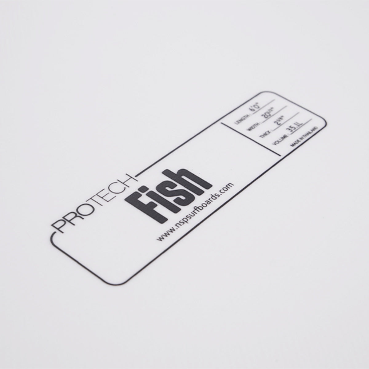 
                  
                    NSP - Protech Fish 6'8 White NSP Tint FTU
                  
                
