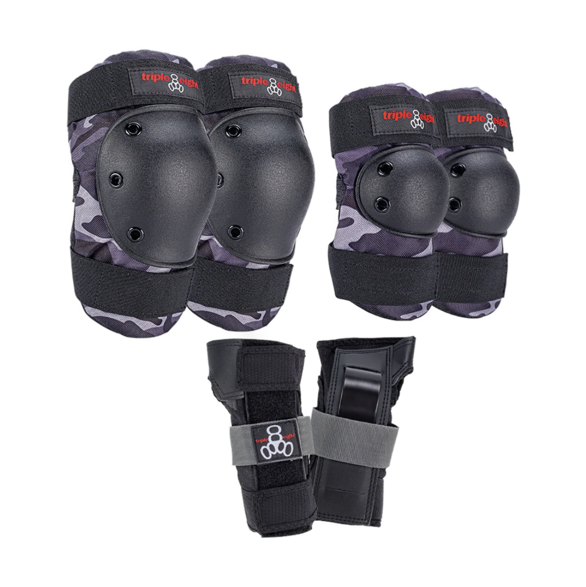 Protective Gear (Skate) - T8 - Saver High Impact 3 pack - Charcoal Cam –  Surf Ontario