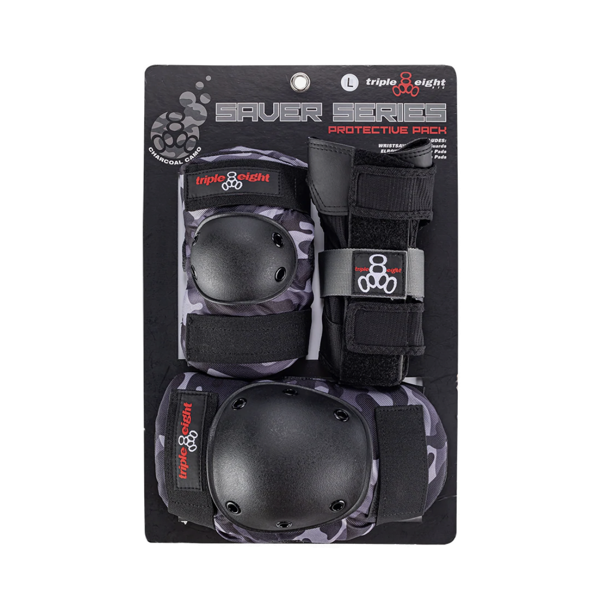 Protective Gear (Skate) - T8 - Saver High Impact 3 pack - Charcoal Cam –  Surf Ontario