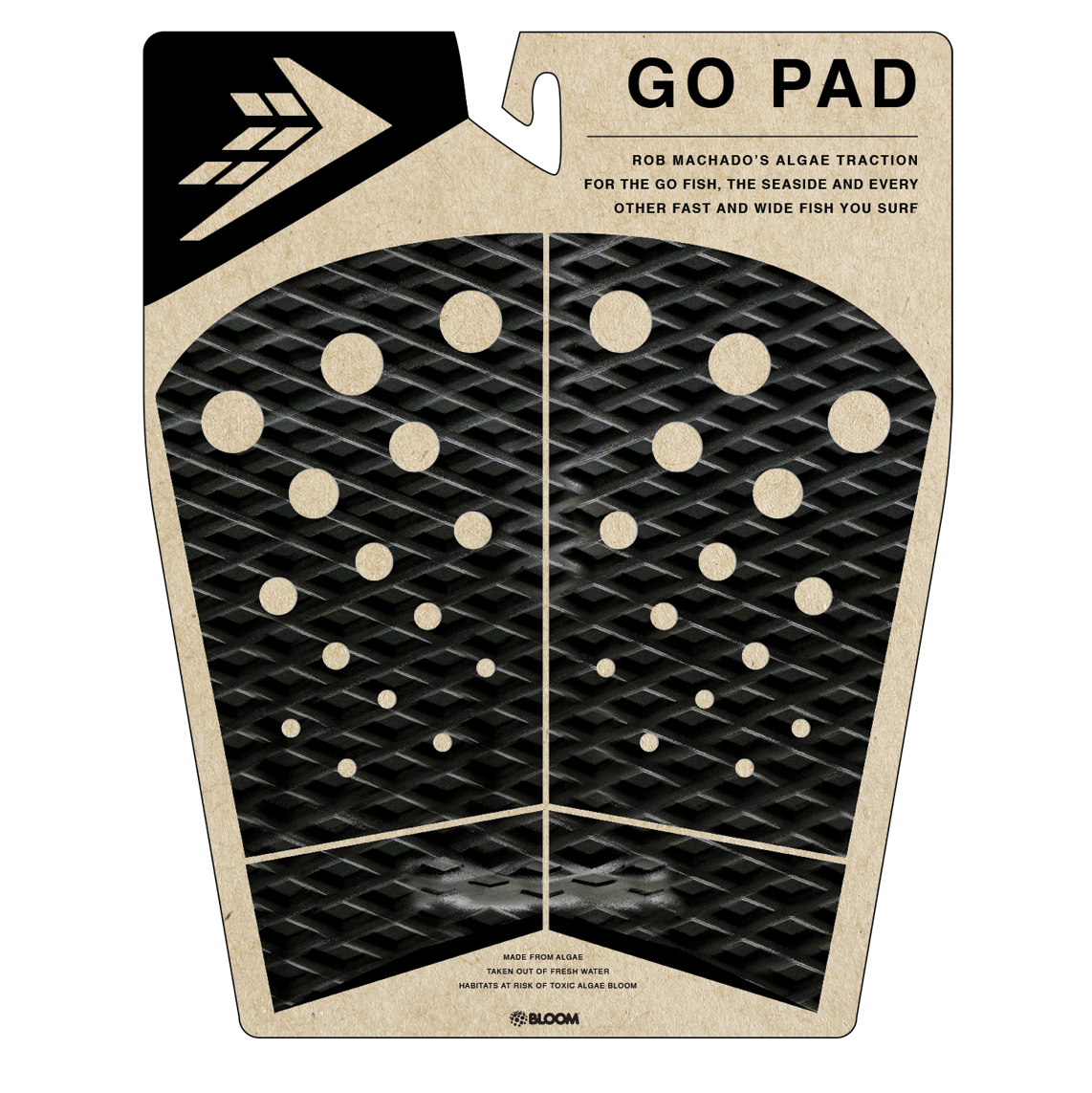
                  
                    Deck pads - Firewire - 4 Piece Go Pad Traction - Black/Charcoal
                  
                