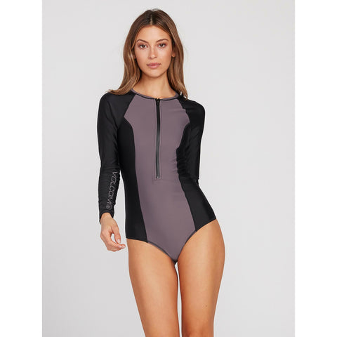 Volcom - Women's Simply Solid Bodysuit - Steel Purple - Surf Ontario