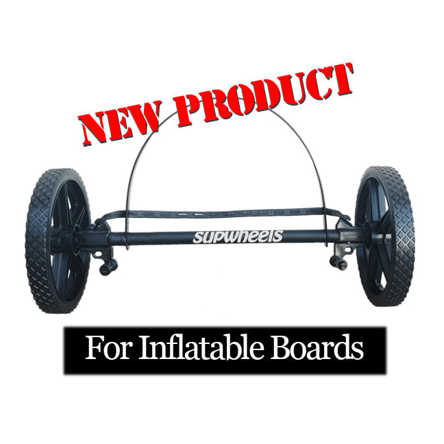 SUP Wheels EVOLUTION X - Inflatable, windsurfers - extended axle (Walk or Bike)