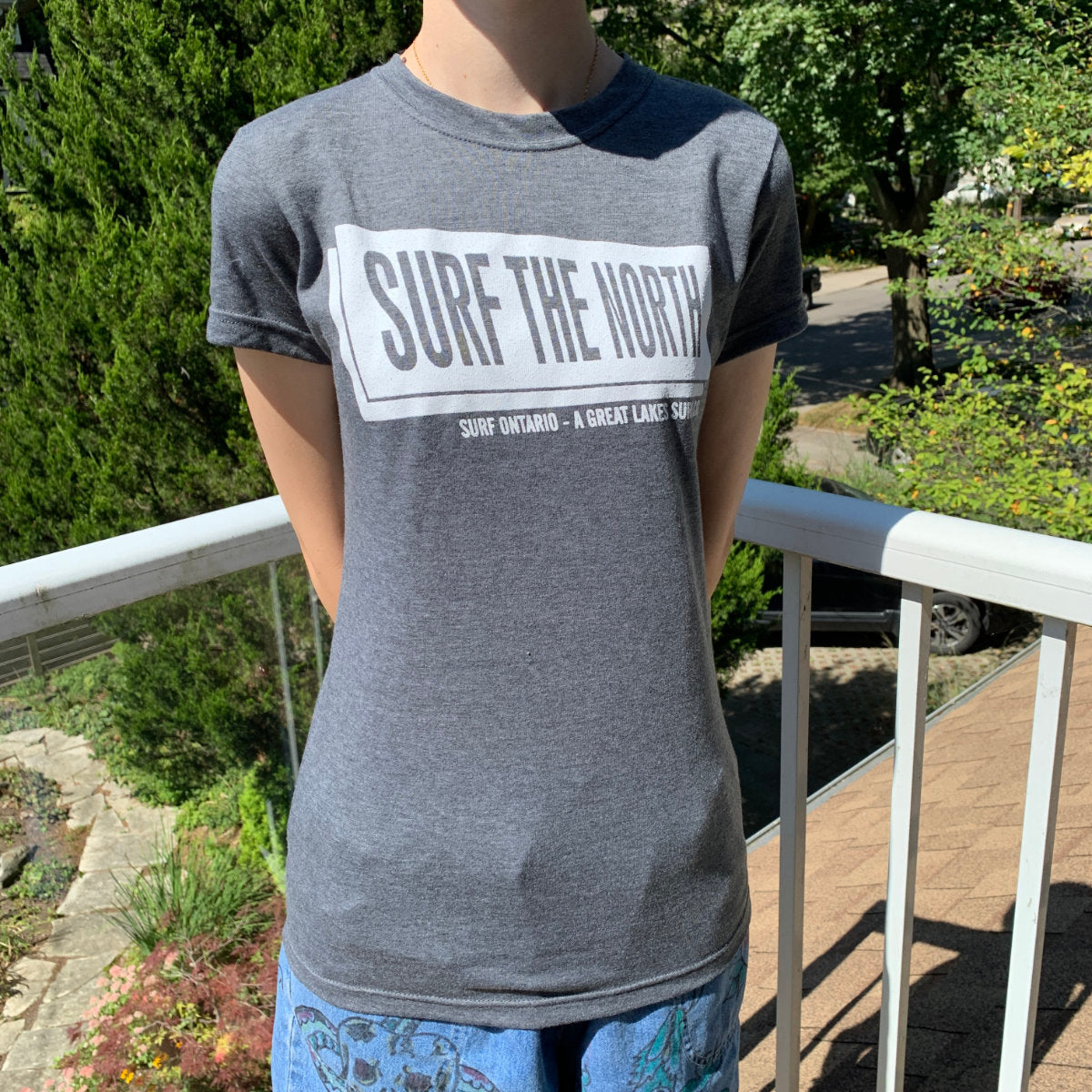 
                  
                    'SURF THE NORTH' T-Shirt - Women's
                  
                