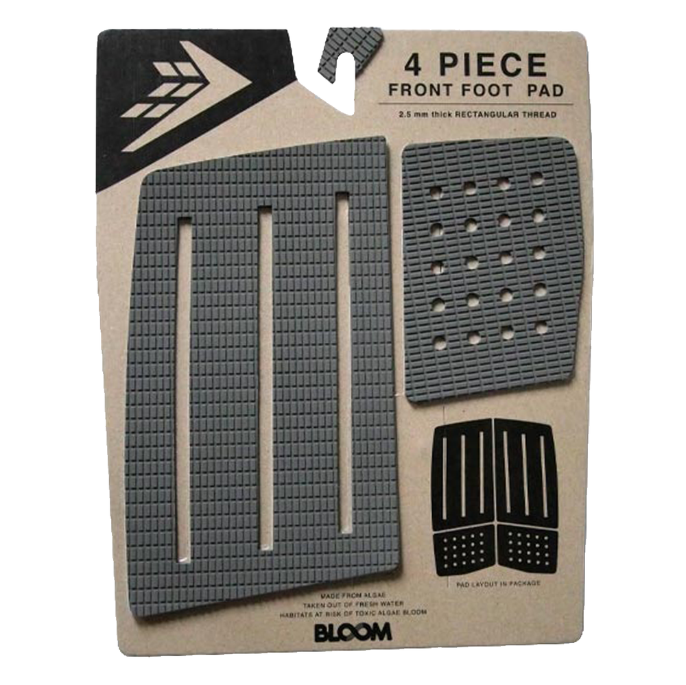 Deck pads - Firewire 4 Piece Front Foot Traction Pad - Charcoal