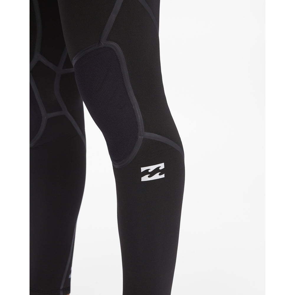 5/4 Mens Billabong Absolute Plus Chest Zip Hooded Full Wetsuit