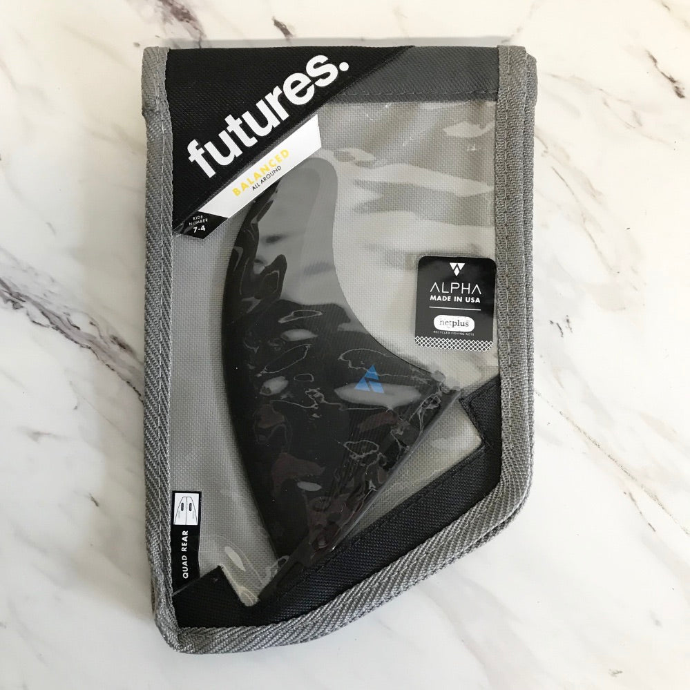 Futures QUAD REAR - QD2 4.0 Alpha - Medium - Surf Ontario