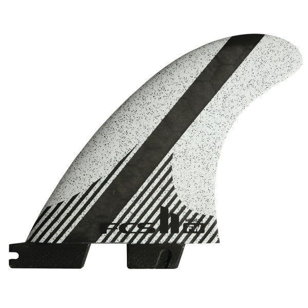 FCS II TRI-QUAD - FW PC Carbon Fin Set - White - Medium ** 1-2 WEEKS  🚚**