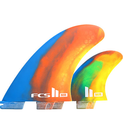 FCS II MR PC Tri Set - TWIN plus 1 - XL - Multi colour Swirl