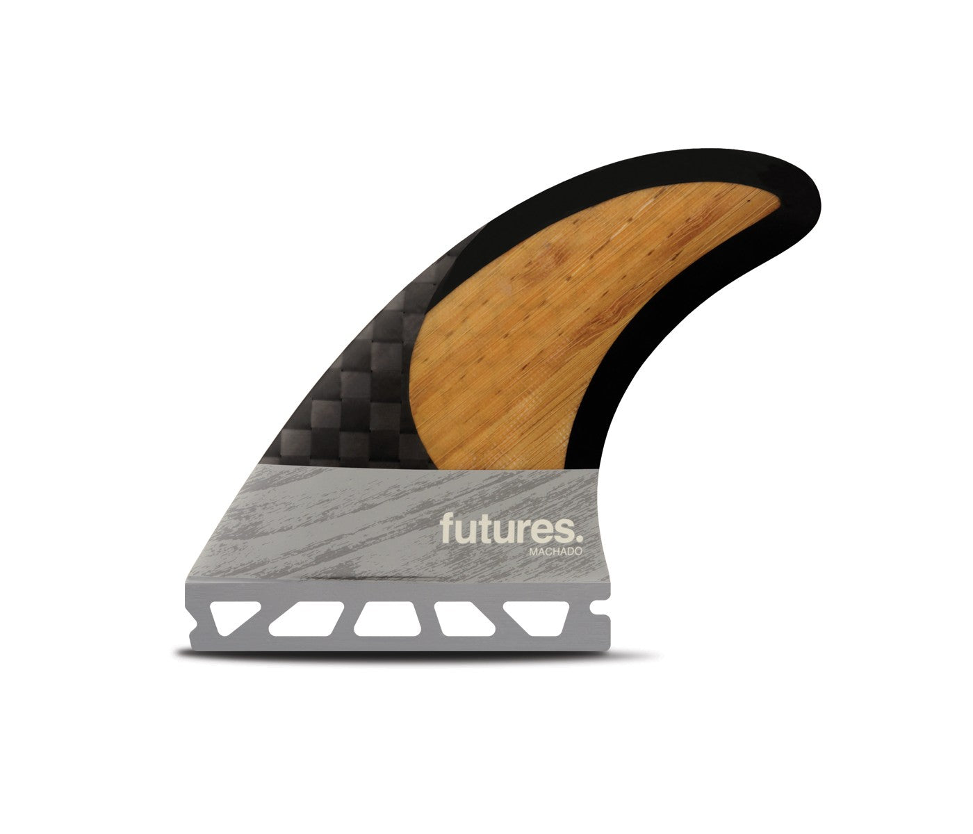 Futures THRUSTER - Machado Blackstix 3.0 (Medium) - Carbon/Bamboo/Grey - Surf Ontario