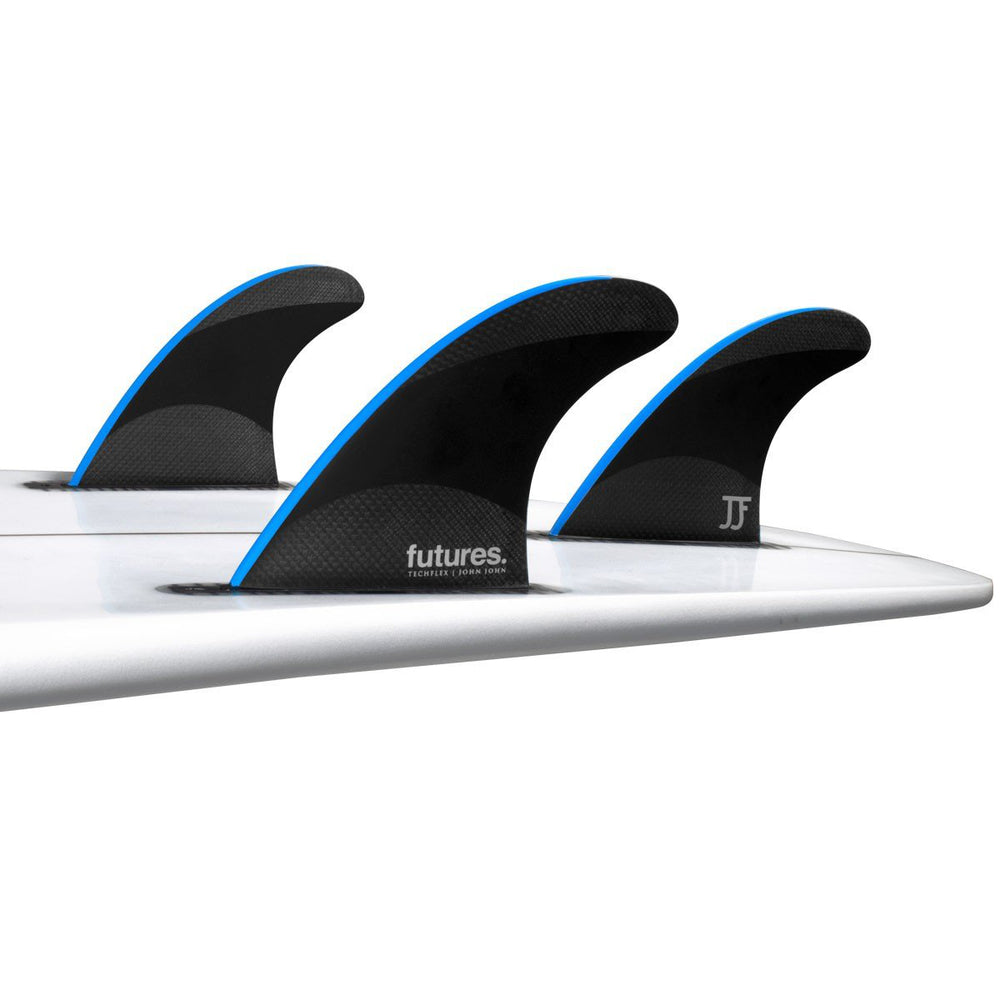 Futures THRUSTER - John John Techflex (Small) JJ - Black/Neon Blue