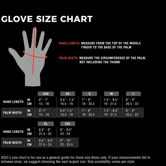 Gloves 5mm XCEL Infiniti 5-Finger - Textured Exterior – Surf Ontario
