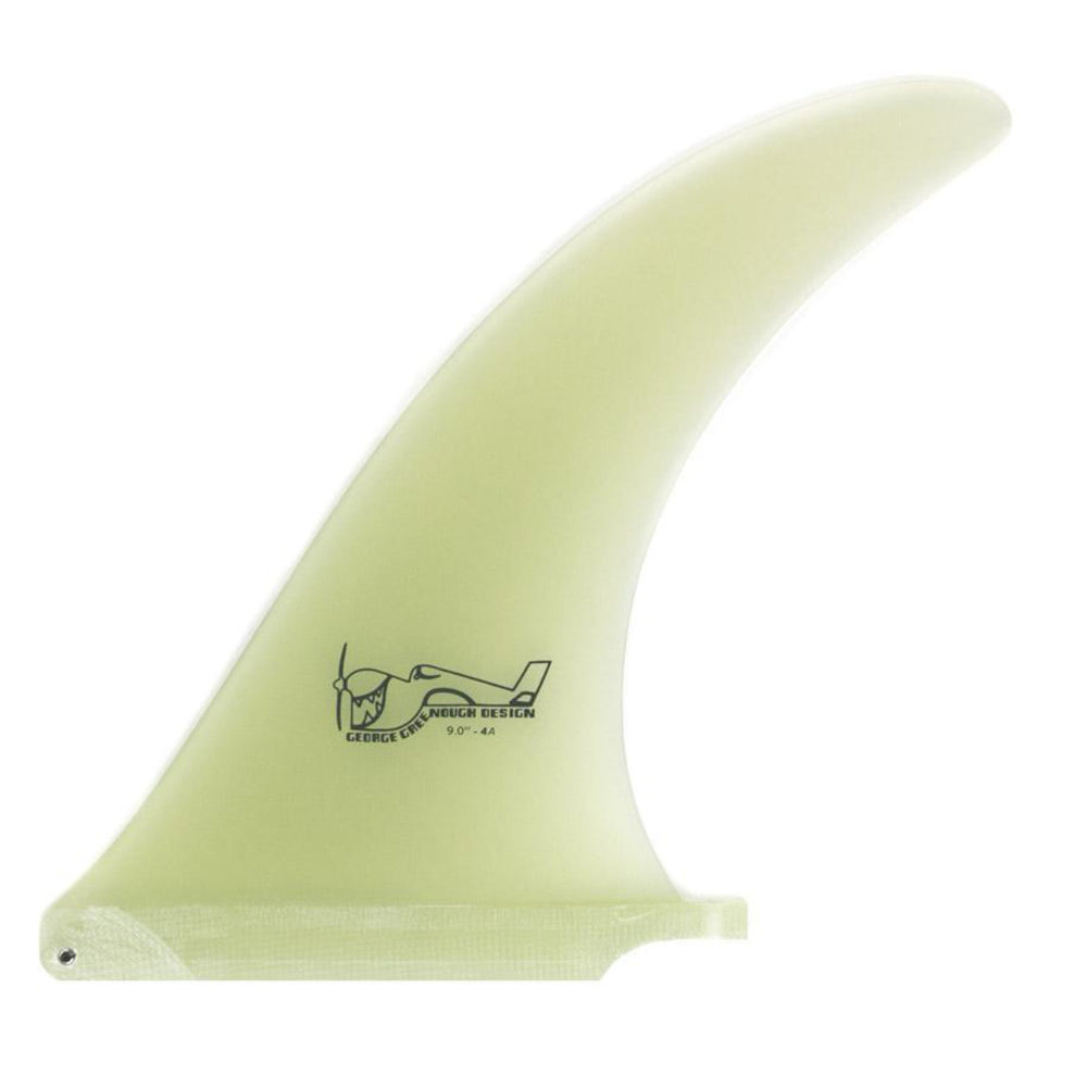 Translucent Surfboard Greenough 4A Longboard Fin 9