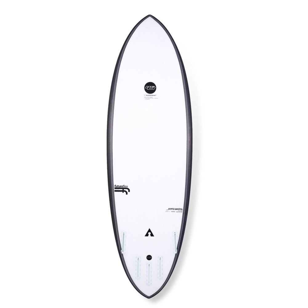 
                  
                    Haydenshapes Hypto Krypto 6'6 FF - 5 Futures - clear tint
                  
                