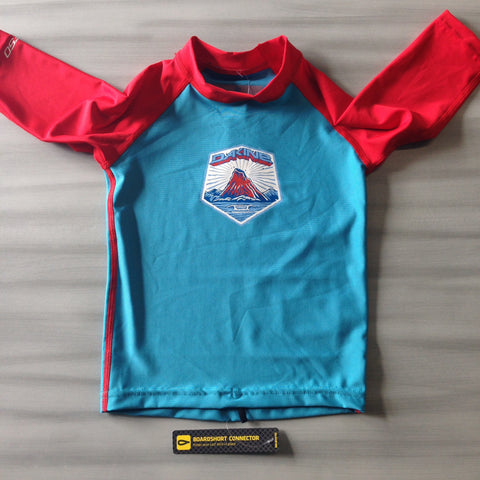  Dakine Toddler Rashies: Dakine Toddler 3/4 Sleeve Blue/Red - Surf Ontario