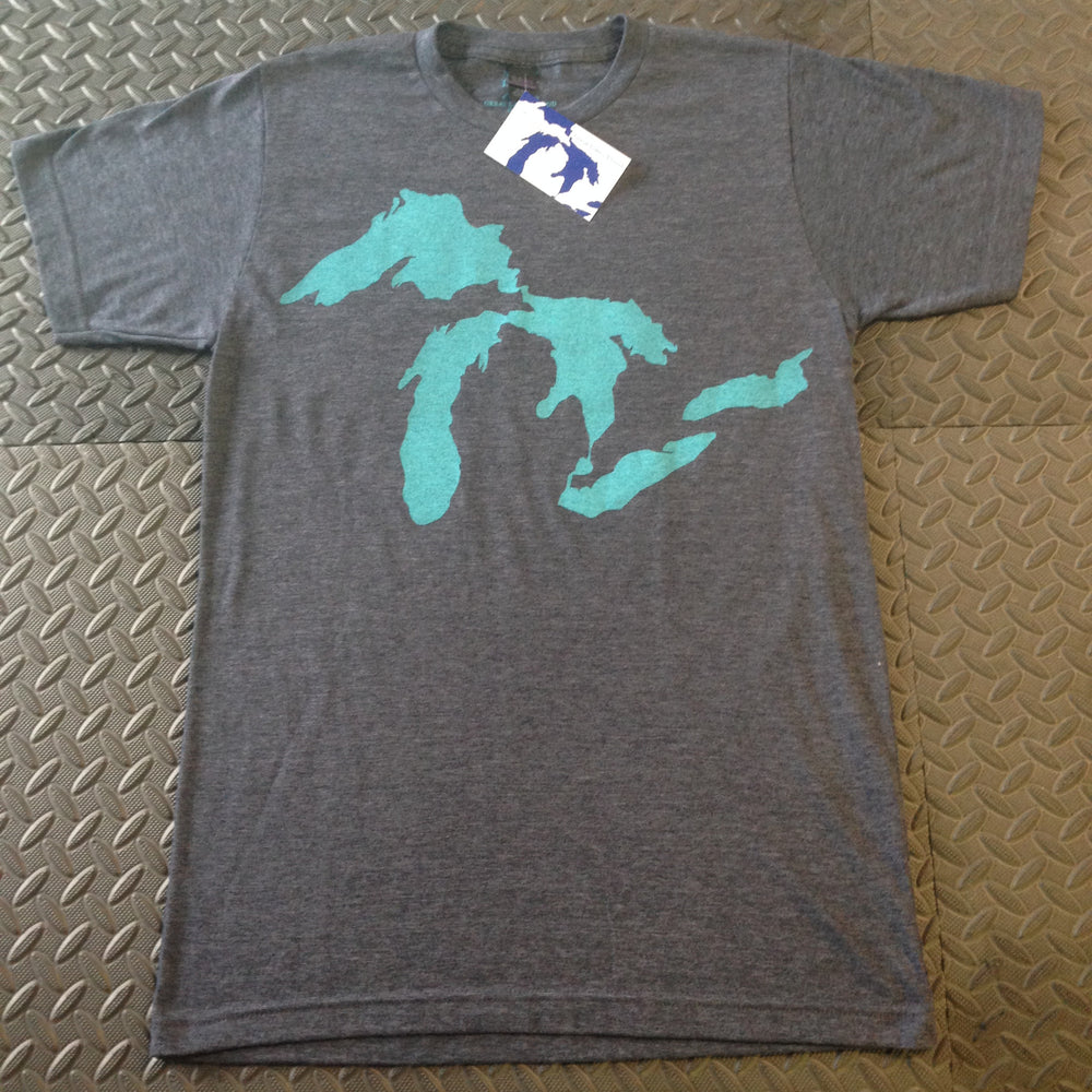 
                  
                     T-shirts - Unisex - Great Lakes Proud Original Soft Tee - Surf Ontario
                  
                