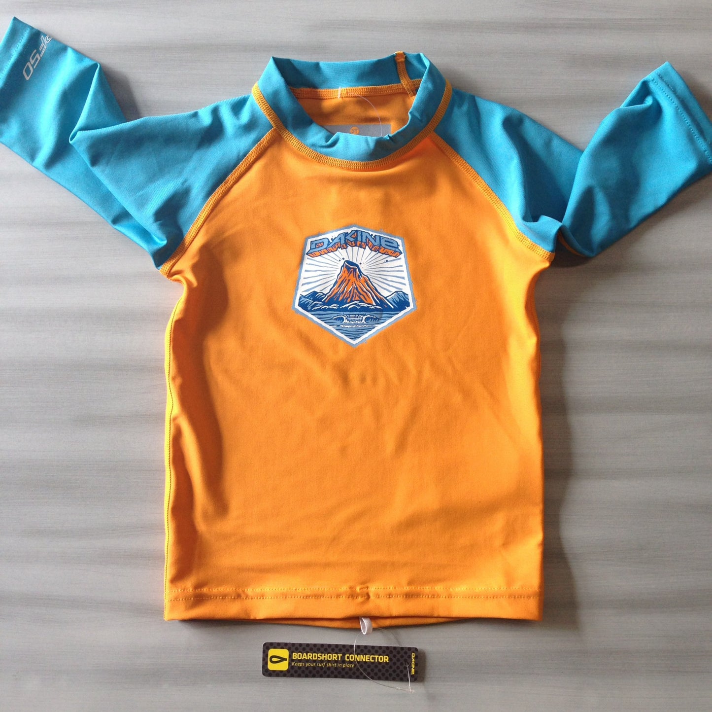  Dakine Toddler Rashies: Dakine Toddler 3/4 Sleeve Orange/Blue - Surf Ontario