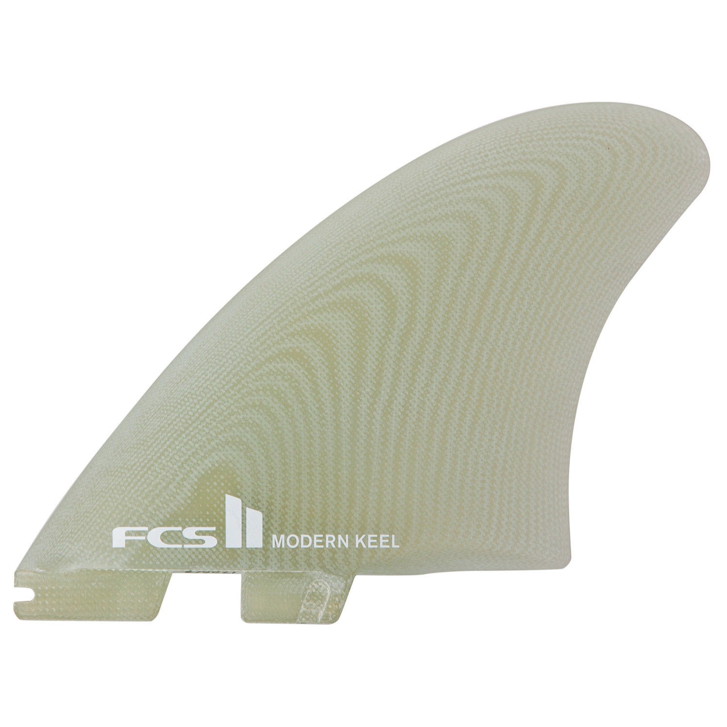 FCS MODERN KEEL サーフボードフィン FCS II TWIN - Modern Keel PG Twin Retail Fins - Clear – Surf