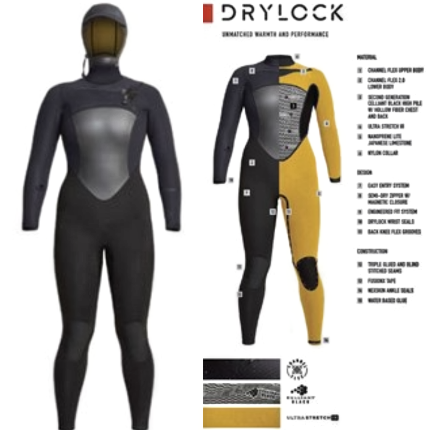 
                  
                    6/5 Women's XCEL Drylock Hooded
                  
                